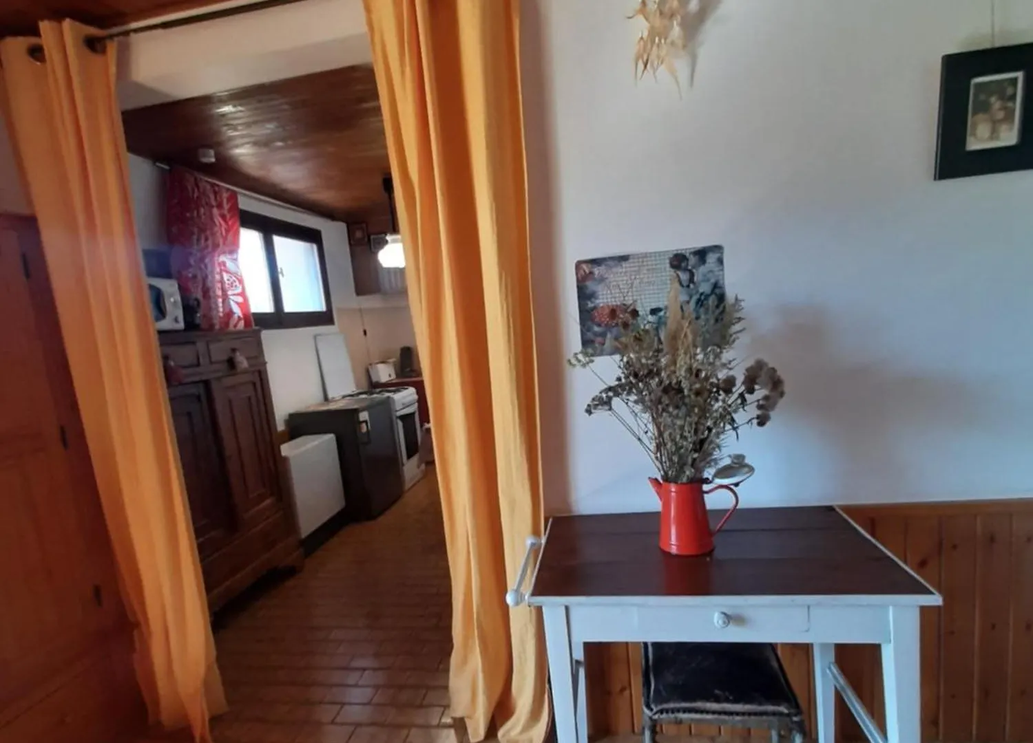 Studio sympa avec terrasse , maxi 4 pers.Briançon